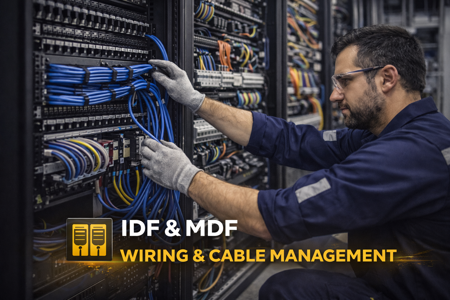IDF & MDF Wiring & Cable Management