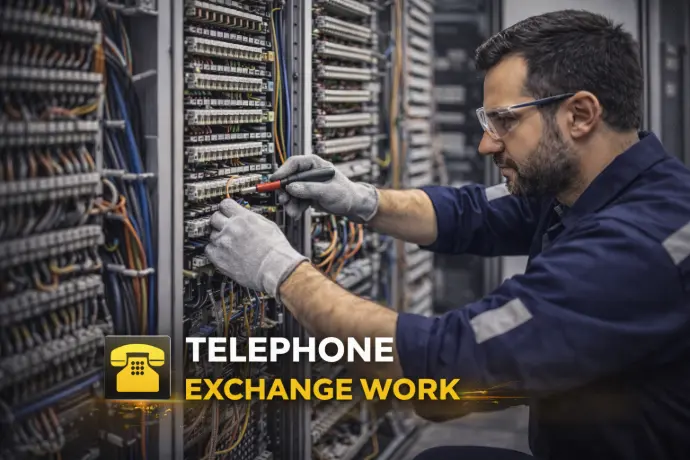 Telephone Exchange Work
