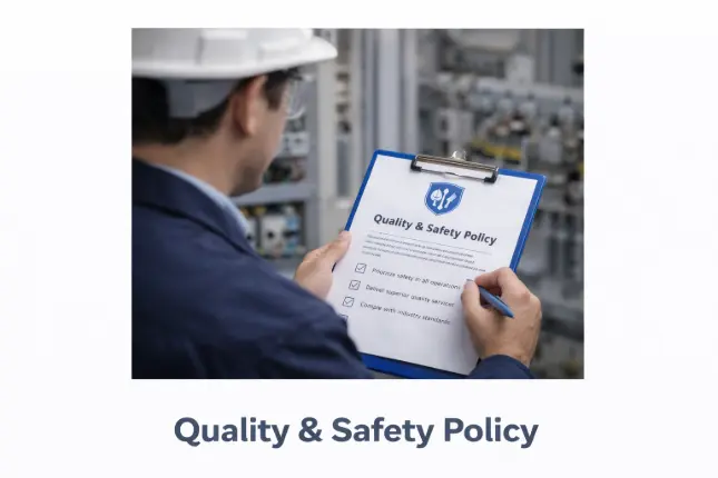 quality &amp; safety policy